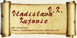 Vladislava Kujović vizit kartica